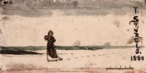 Strandszene, 1880